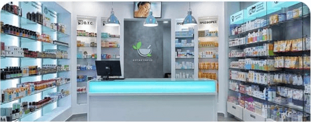 Blink pharmacy shelves